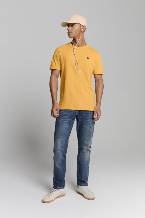 NO-EXCESS t-shirt crewneck peached